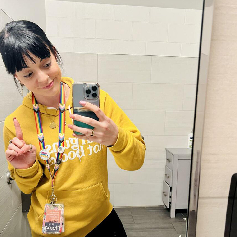 Ban Guns Not Books Pullover Fleece