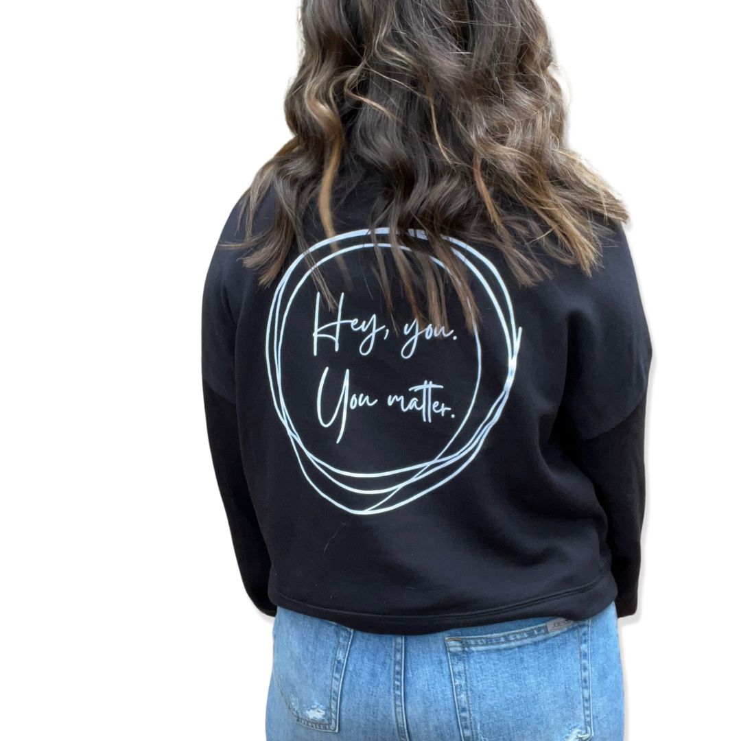 You Matter Fleece Half Zip