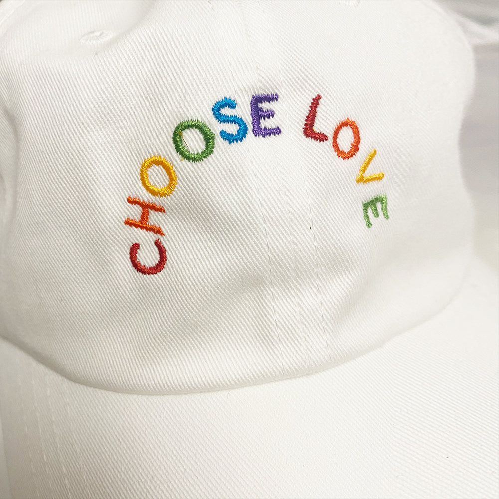 Choose Love Baseball Hat