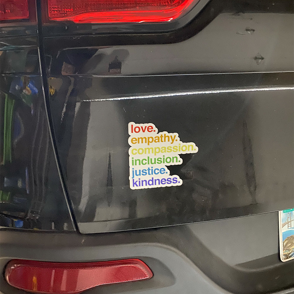 'Kindness Is' Pride Magnet