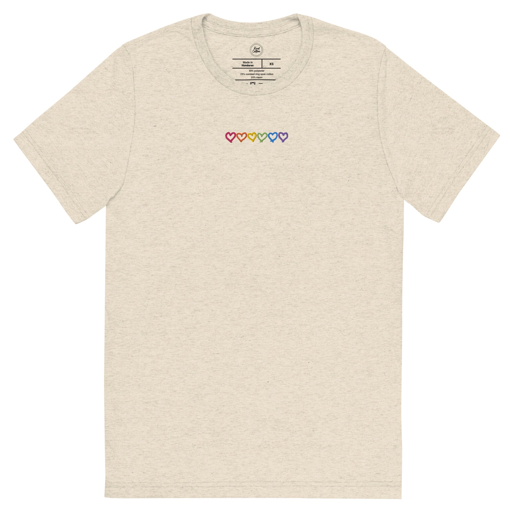Embroidered Hearts Classic Tee