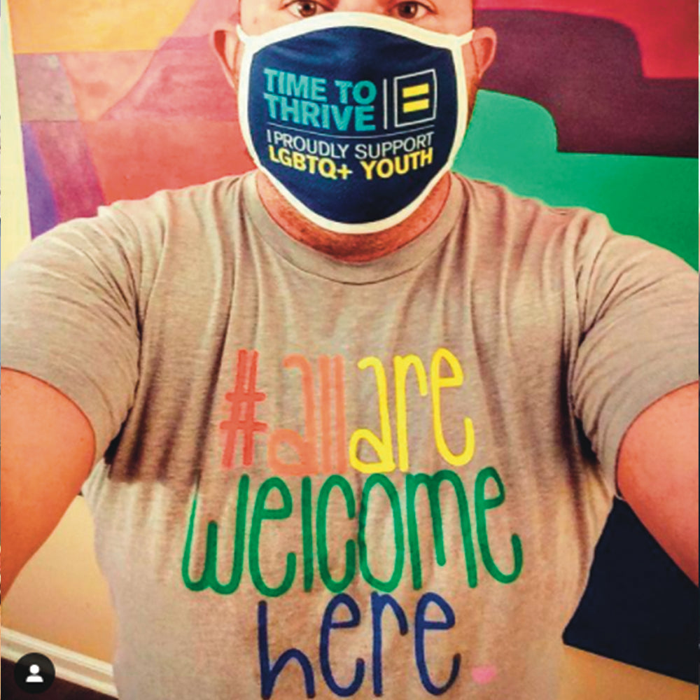 All Are Welcome Here Classic Tee