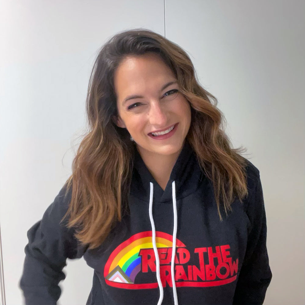 Read the Rainbow Pullover Fleece