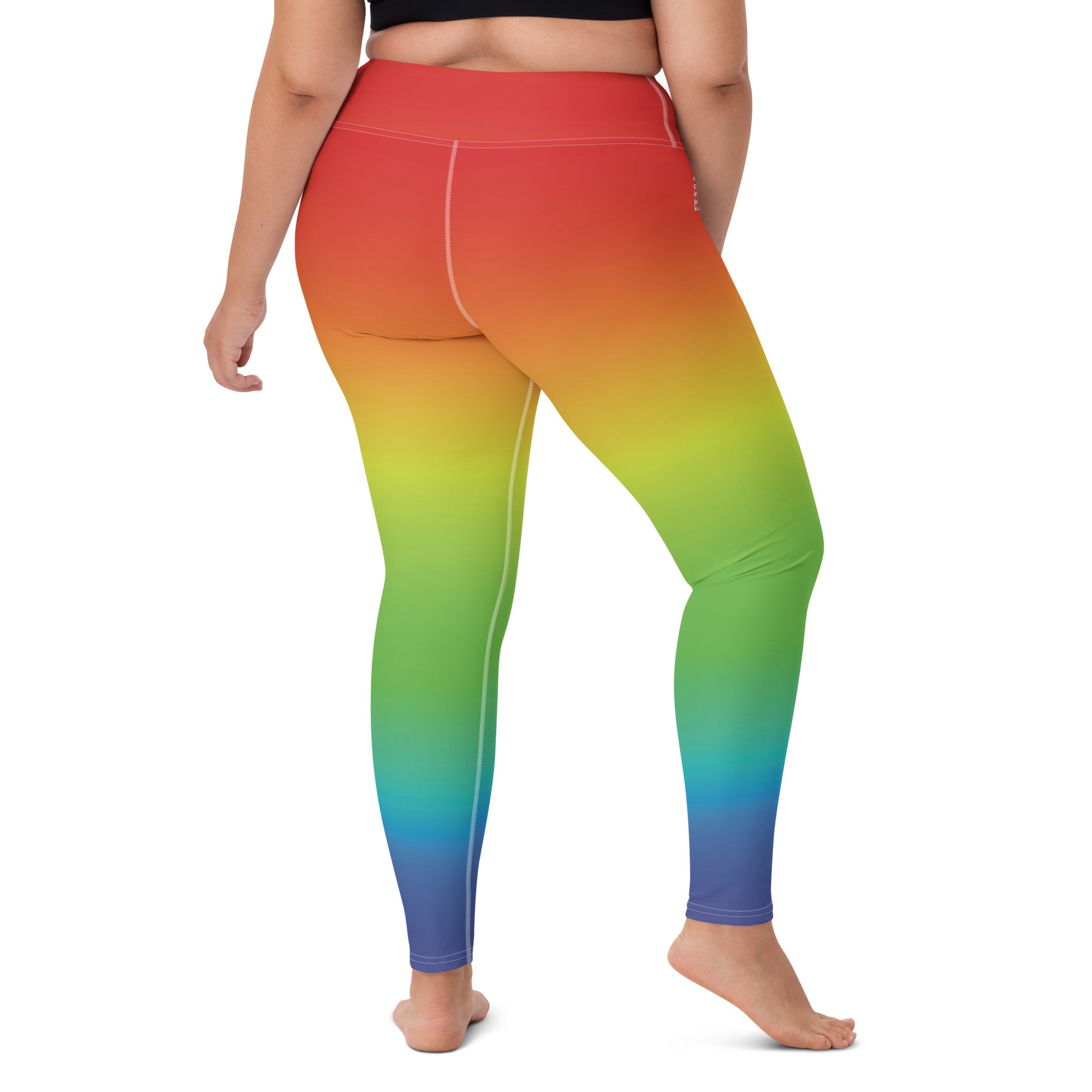 'Kindness Is' Pride Yoga Leggings
