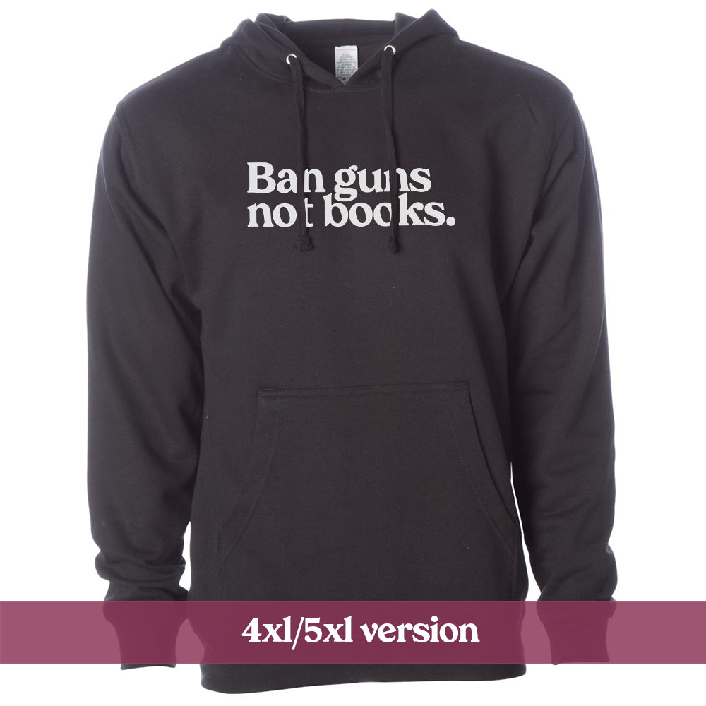 Ban Guns Not Books Pullover Fleece