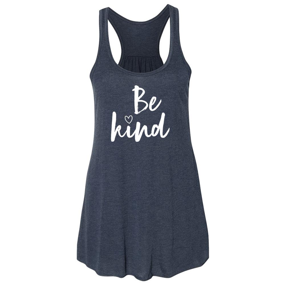 Ellenville Be Kind Script Racerback (sample) - Kind Cotton