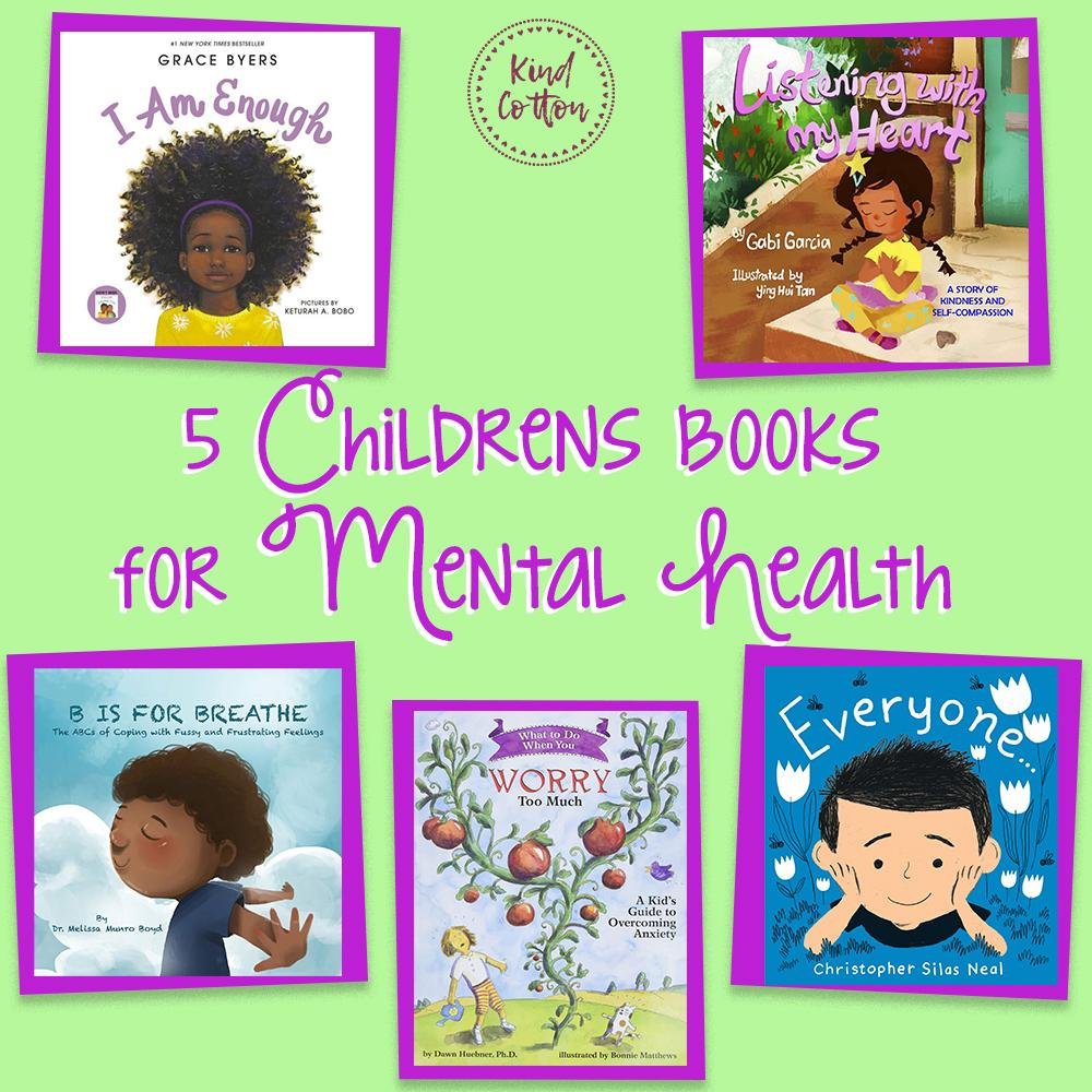 5 Children's Books for Mental Health | Kind Cotton