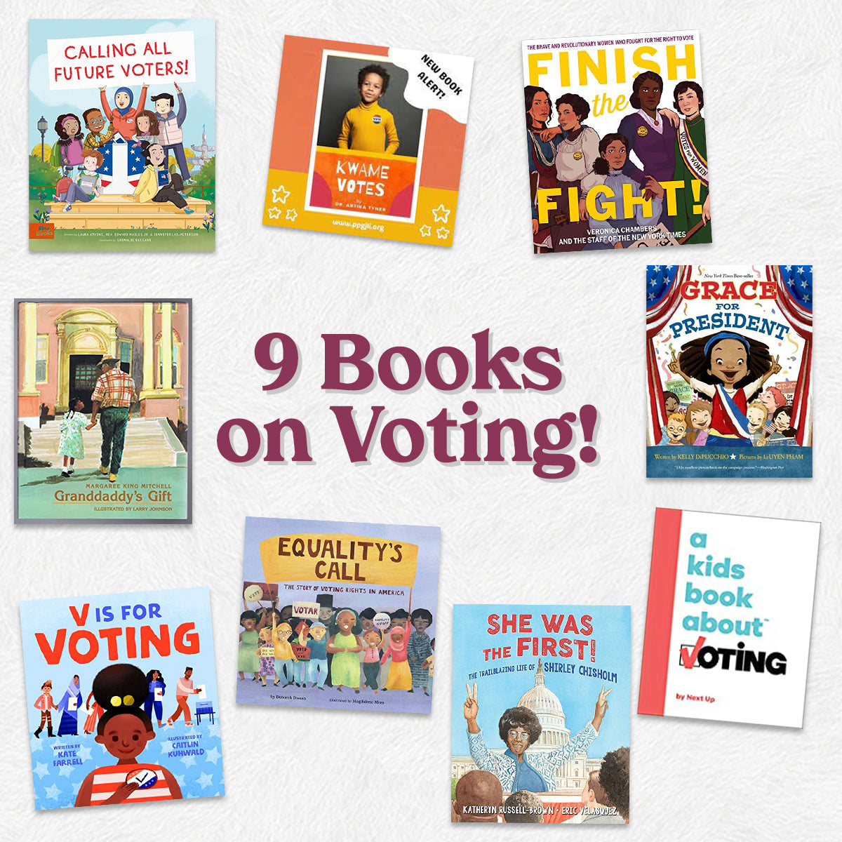 Chapter Book Voting Our Favorite Children's Books on Voting – Kind Cotton