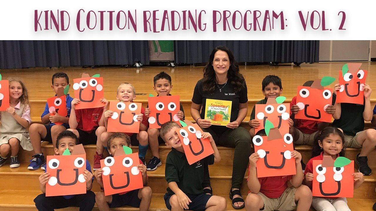 Kind Cotton Reading Program Vlog Vol. 2: October 2019 | Kind Cotton