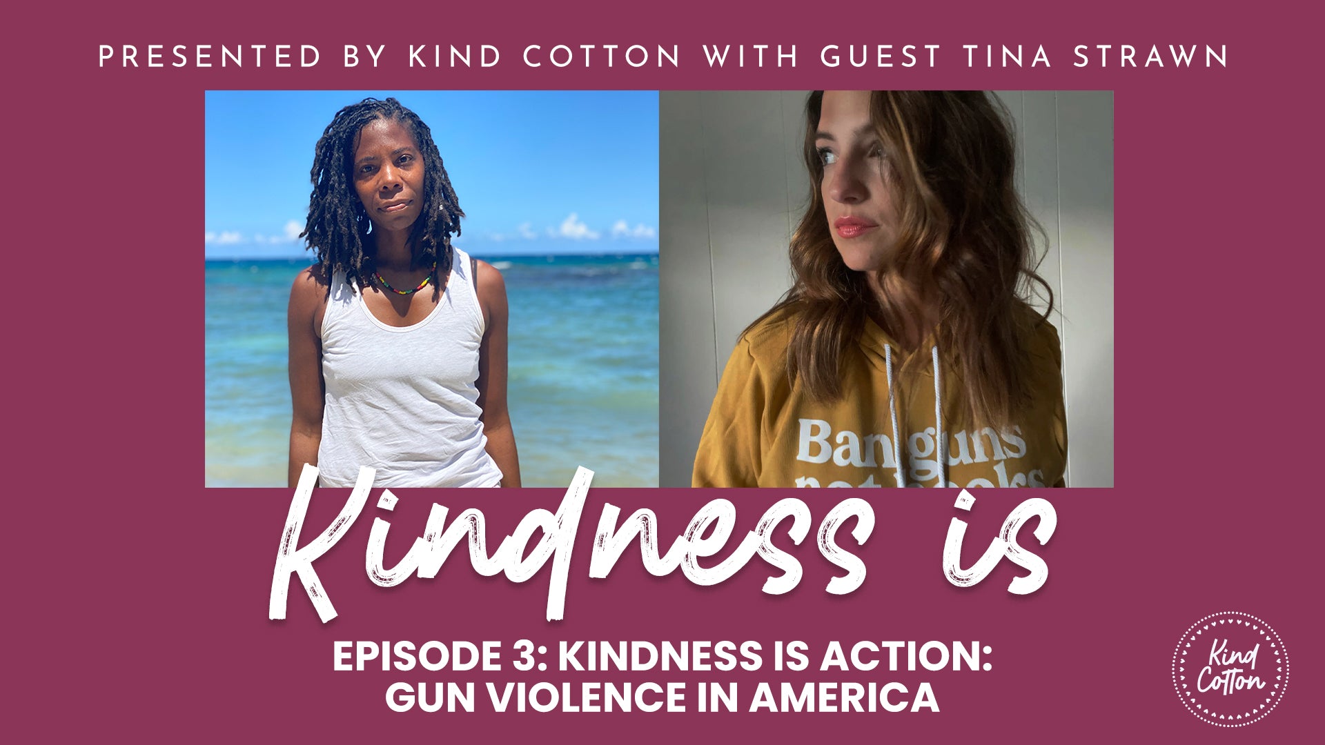Kindness is Action: Gun Violence in America | Author & Activist Tina Strawn