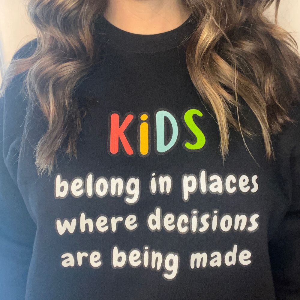 Kids Belong Crewneck Sweatshirt