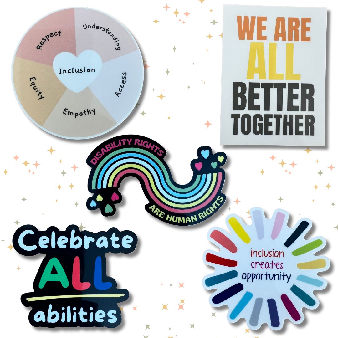 Disability Rights Sticker Pack