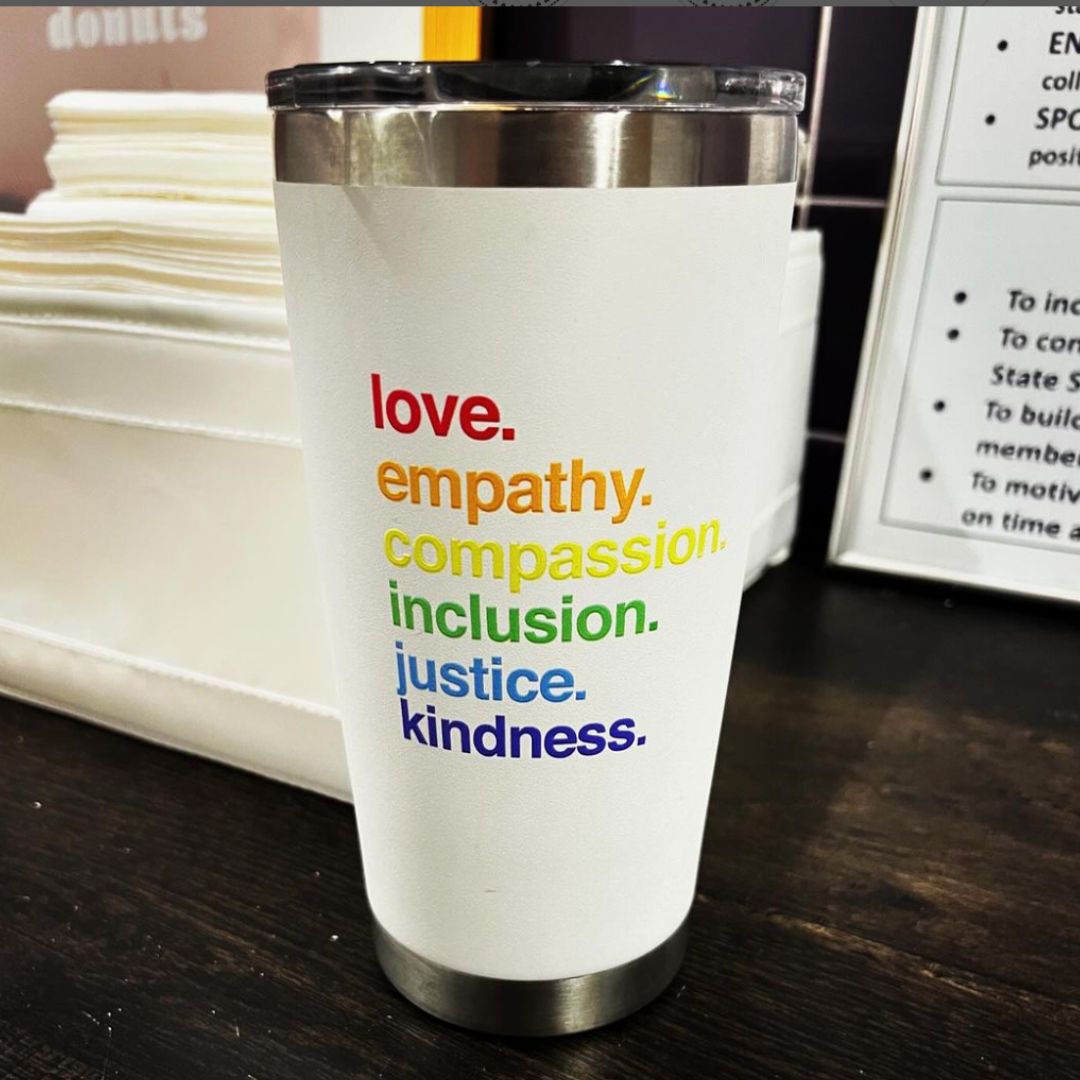 'Kindness Is' Pride Tumbler