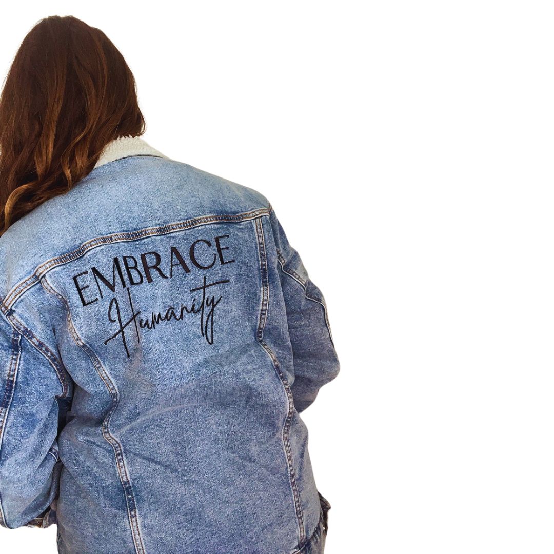 Embrace Humanity Sherpa Denim Jacket