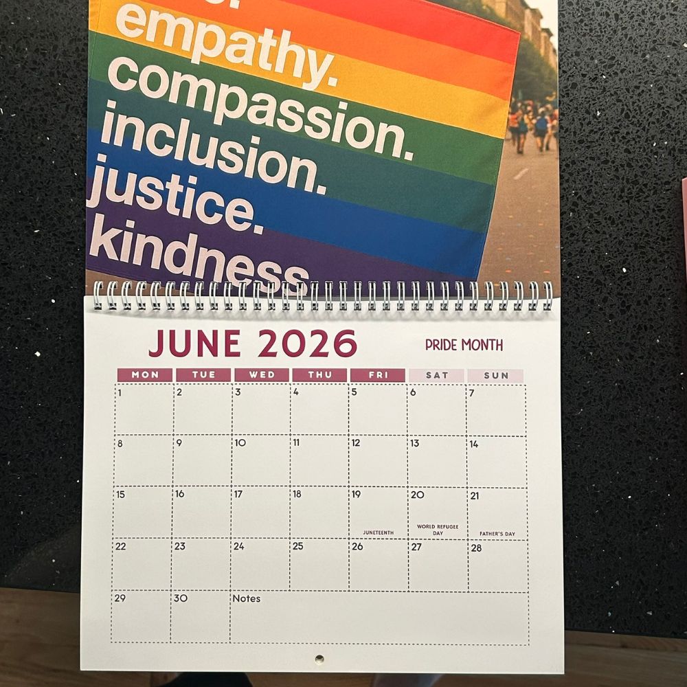 2025 Social Justice Wall Calendar