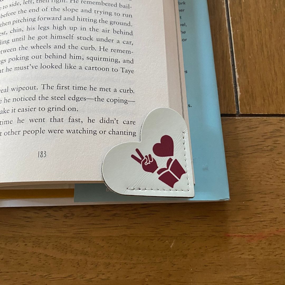 Peace, Love, Books Bookmark