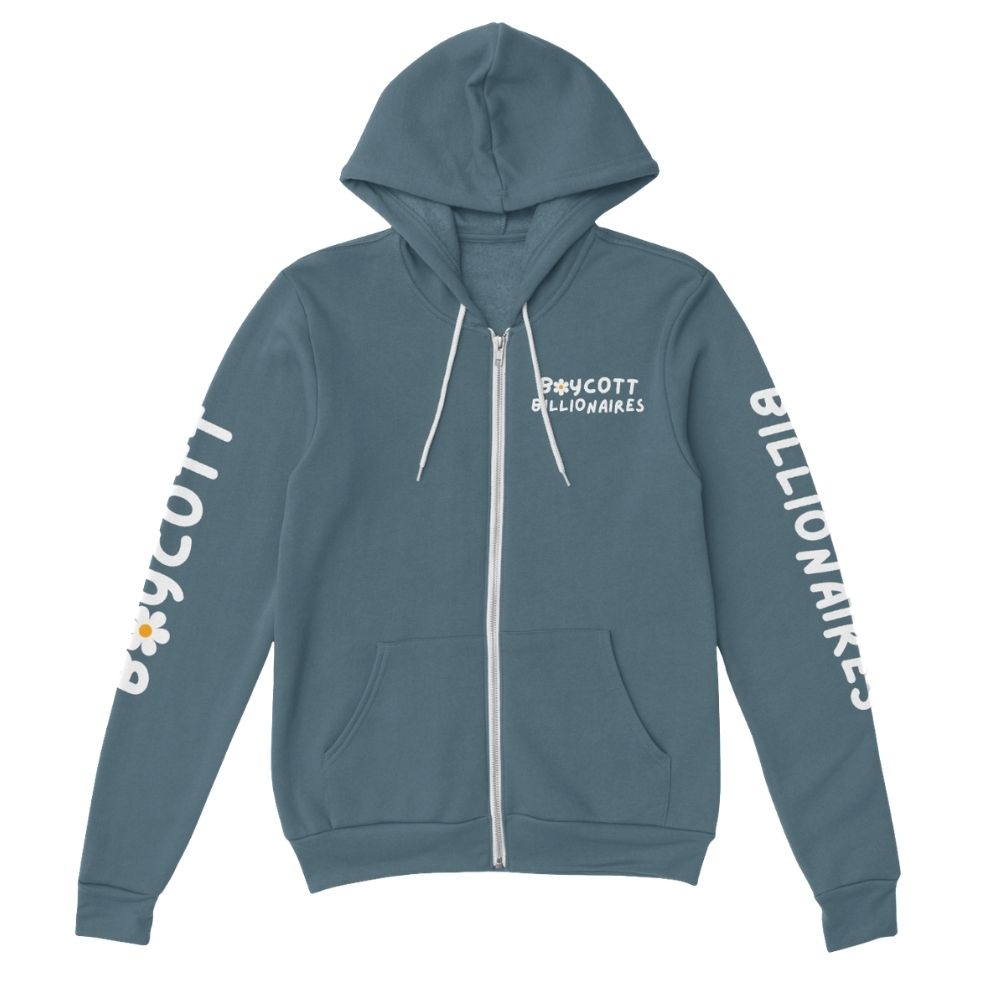 Boycott Billionaires Full Zip Fleece