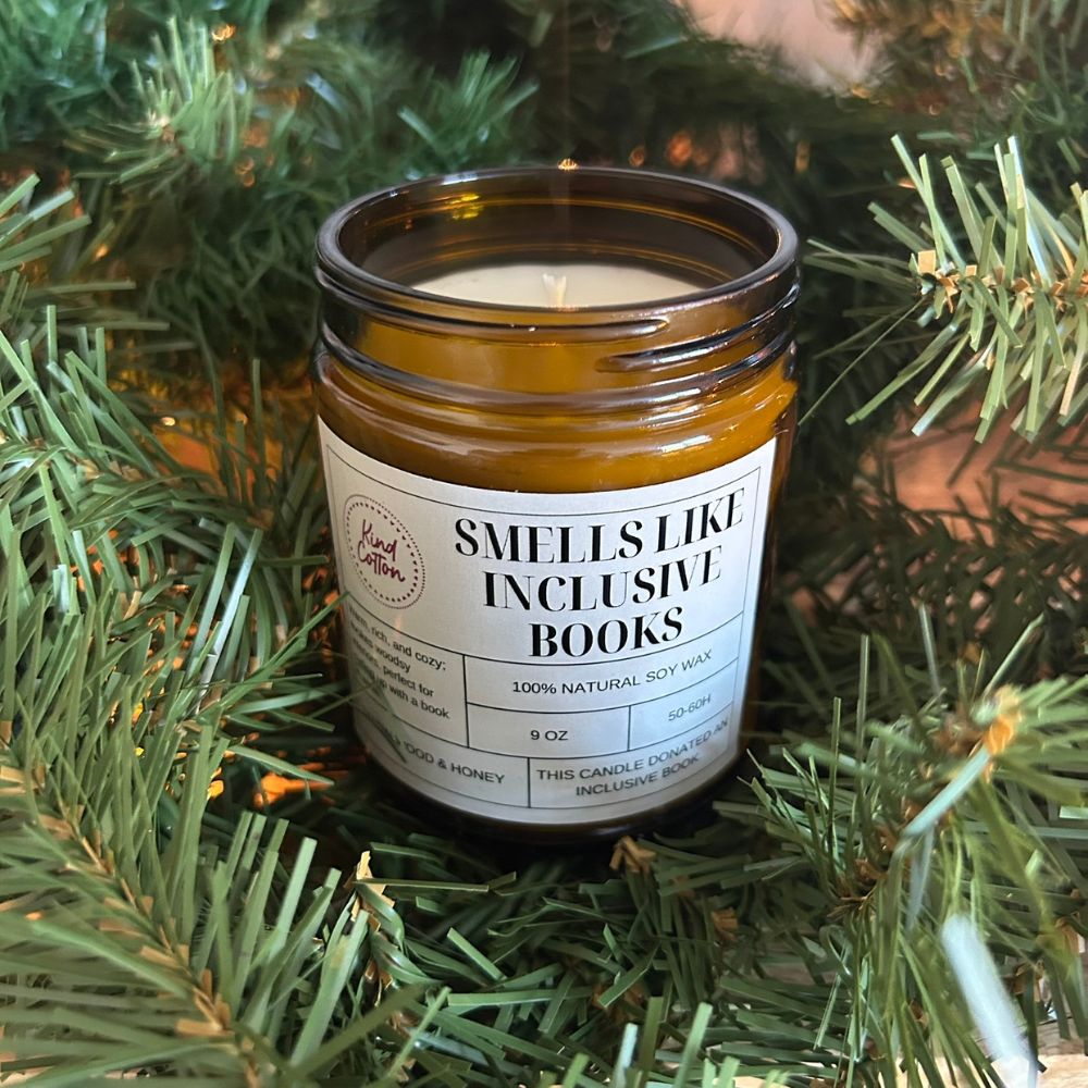 Smells Like Inclusive Books Soy Candle