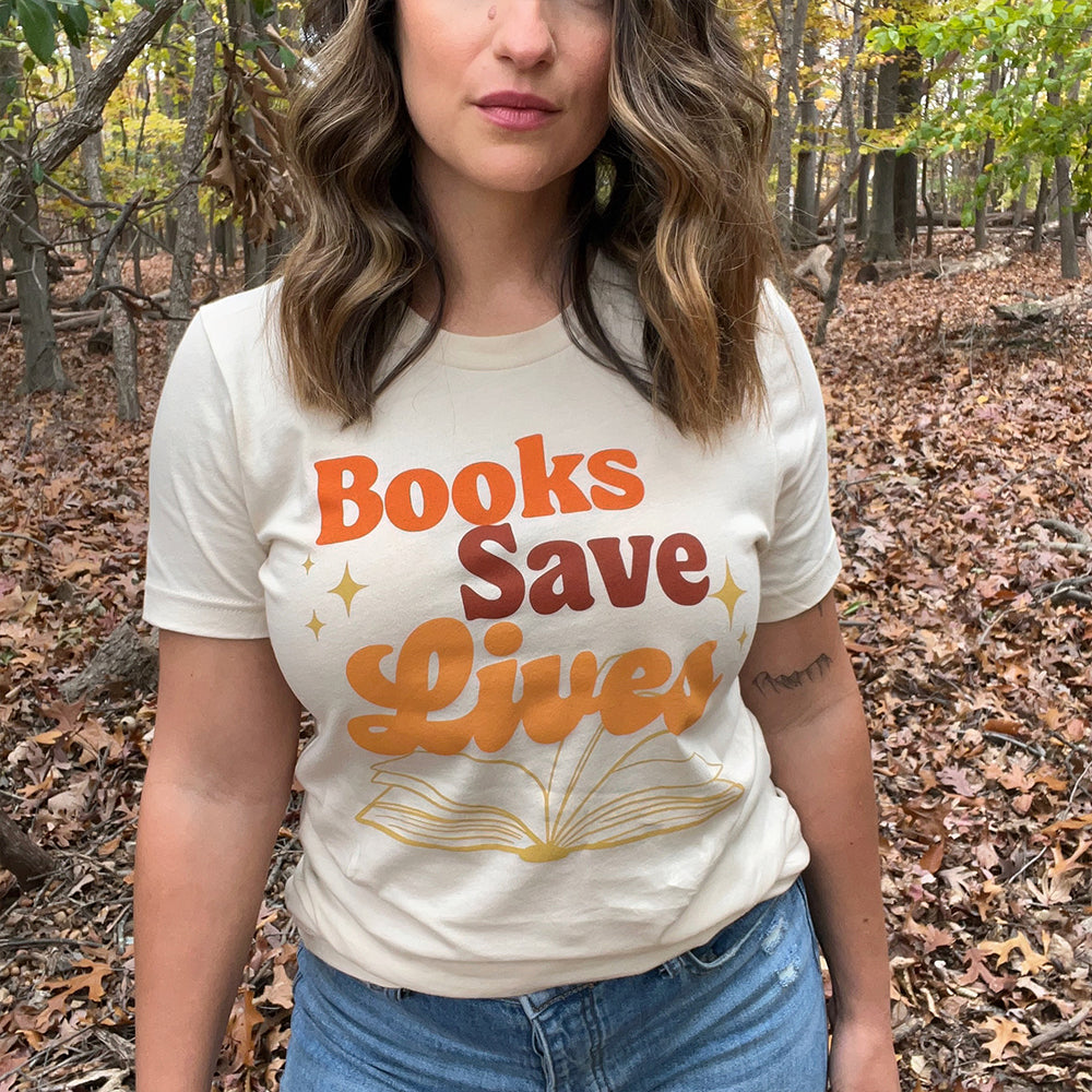 Books Save Lives Classic Tee