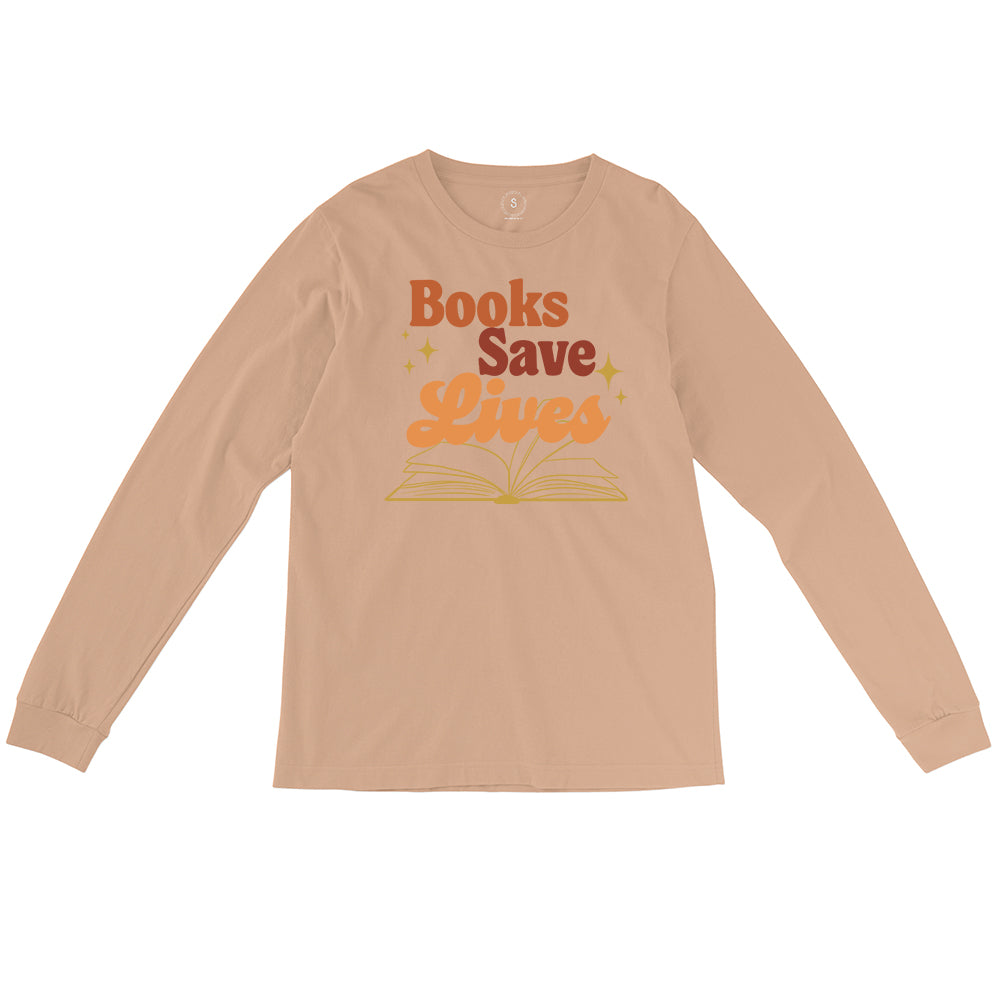 Books Save Lives Classic Long Sleeve