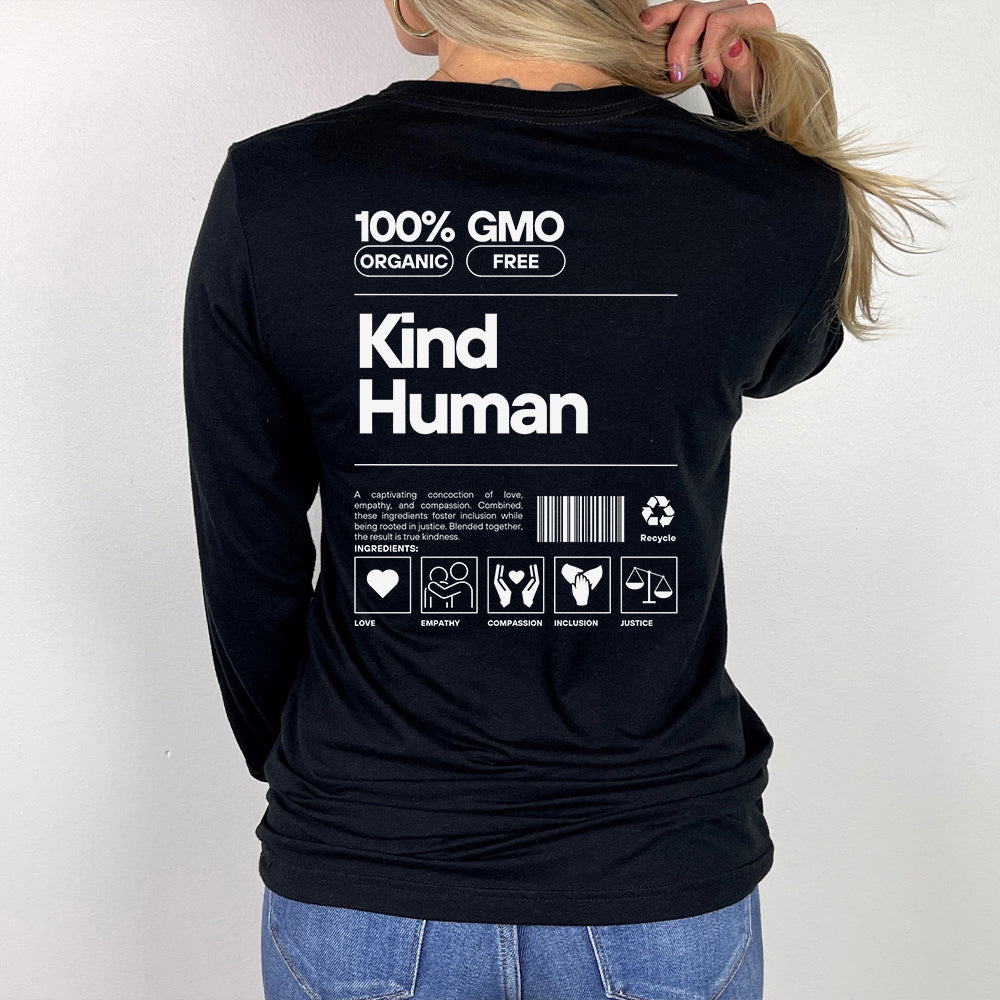 100% Kind Human Classic Long Sleeve