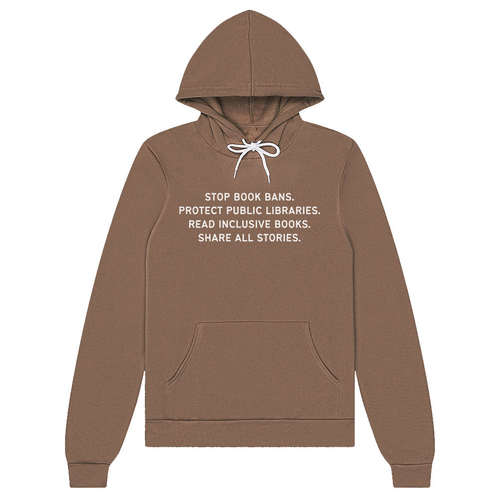 Stop Book Bans Pullover Fleece