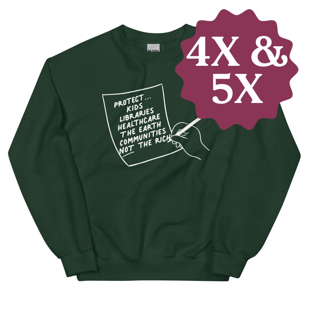 Not The Rich Crewneck Sweatshirt