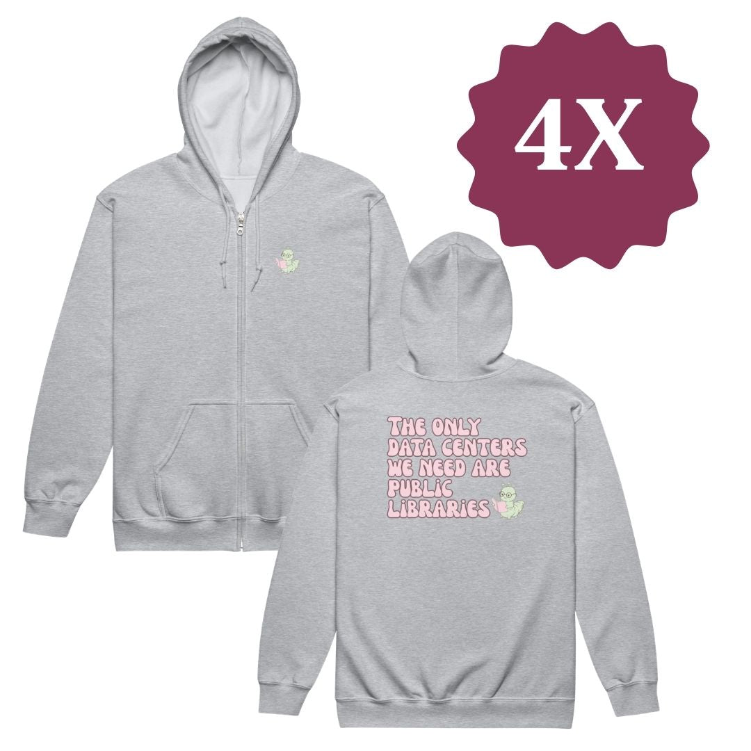 The Only Data Centers We Need Full Zip Fleece