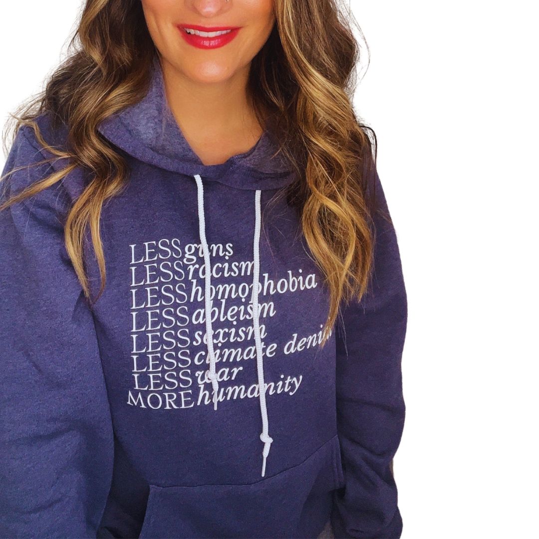 Less & More Pullover Fleece