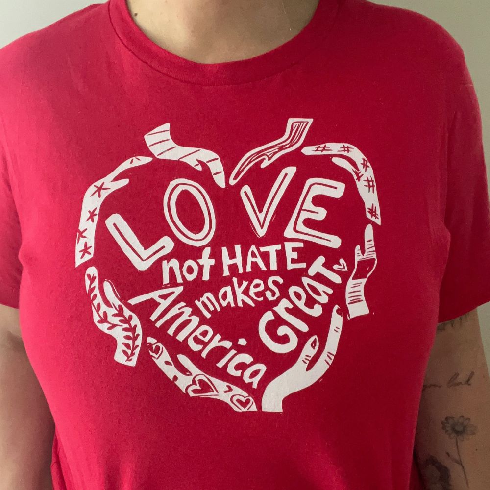 Love Not Hate Classic Tee