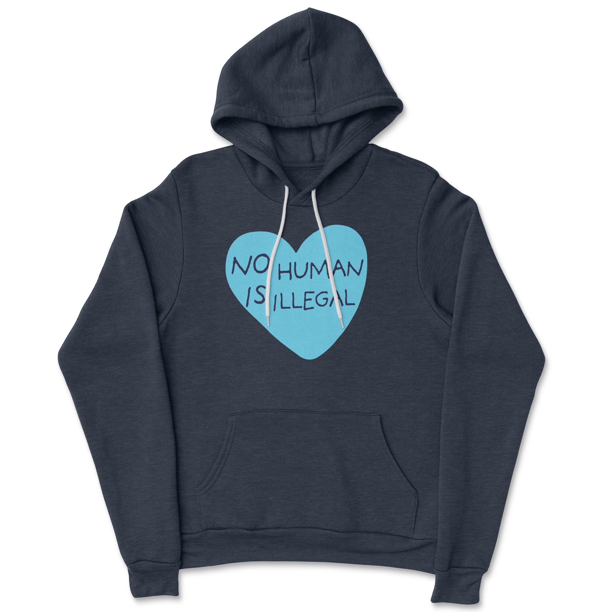 No Human Is Illegal Pullover Fleece