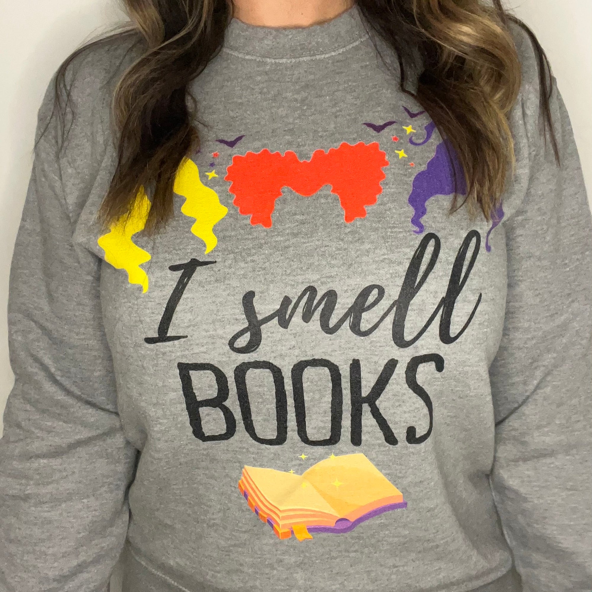 I Smell Books Crewneck Sweatshirt