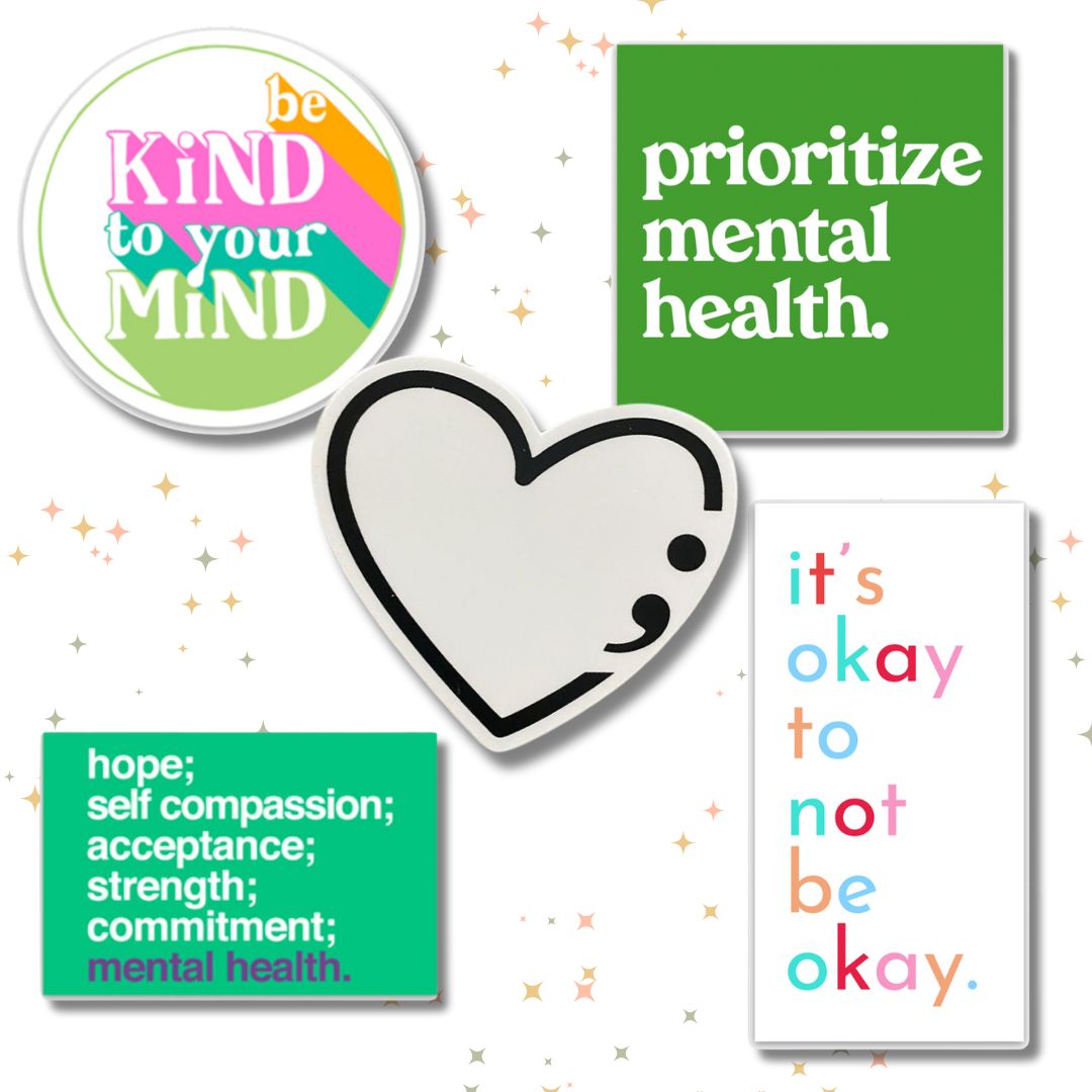 Mental Health Sticker Pack