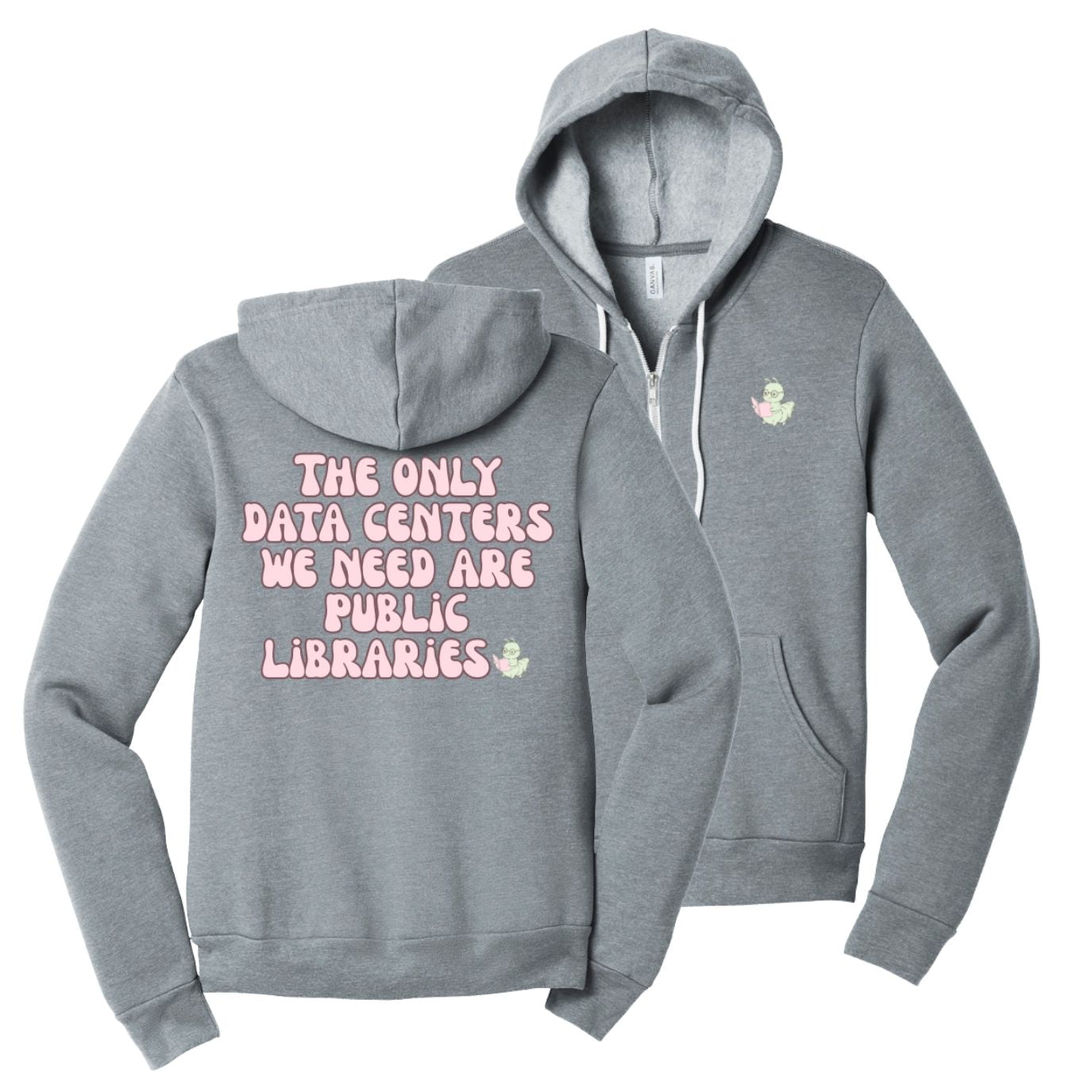 The Only Data Centers We Need Full Zip Fleece