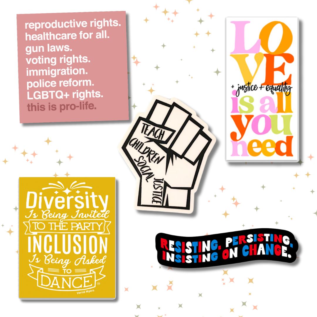 Social Justice Sticker Pack – Kind Cotton