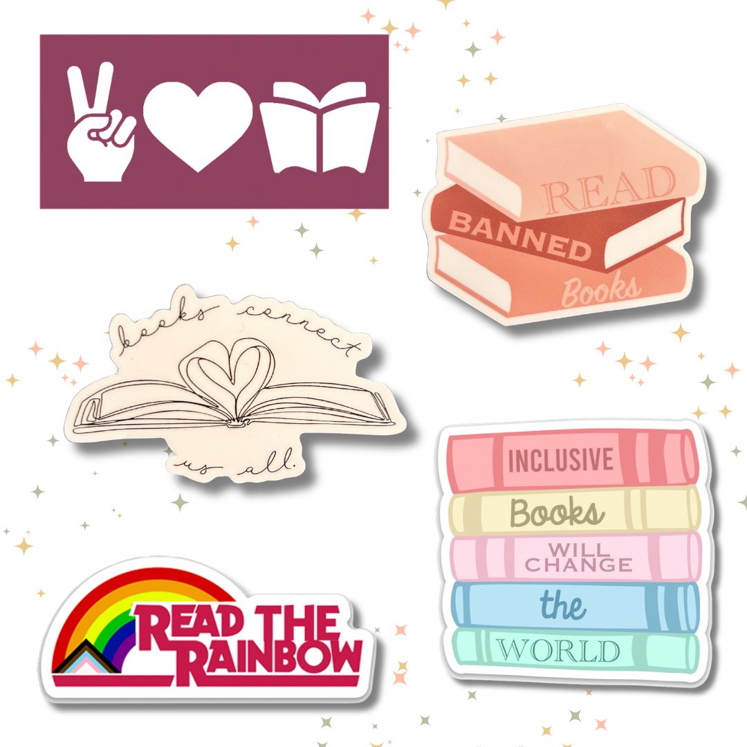 Book Lovers Sticker Pack