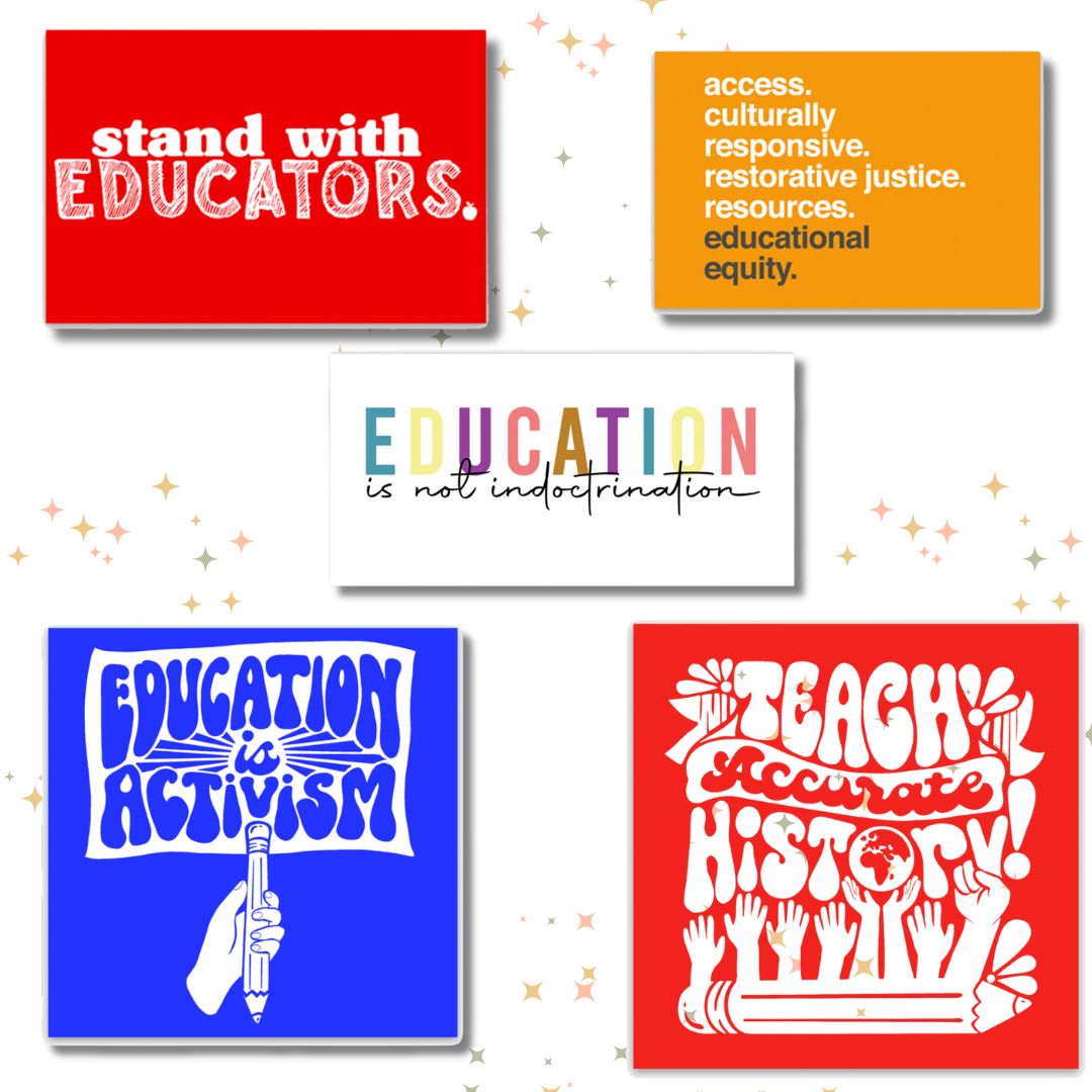 Educators File Sticker Educators Sticker Pack – Kind Cotton