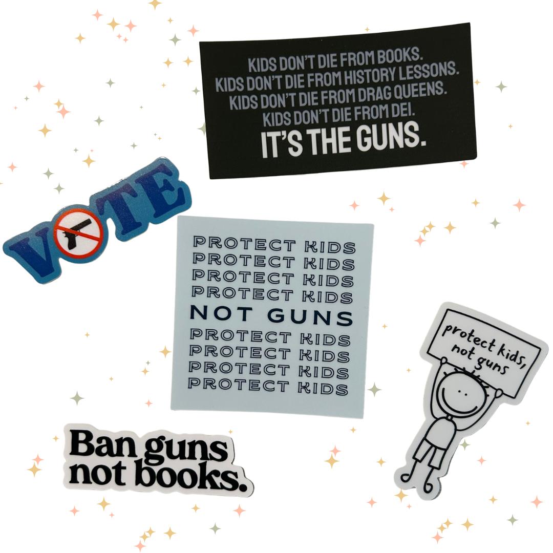 Gun Rights Stickers Gun Reform Sticker Pack – Kind Cotton