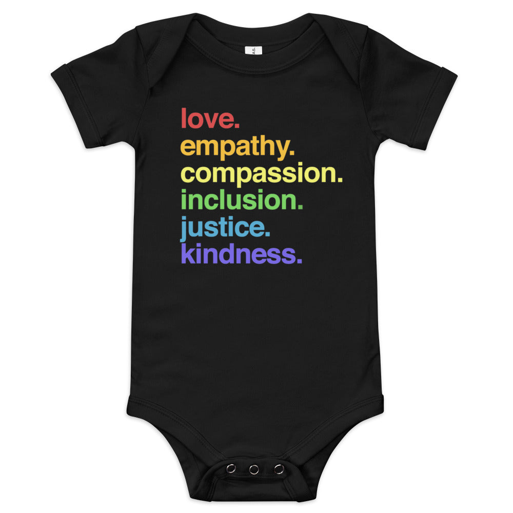 'Kindness Is' Pride Onesie