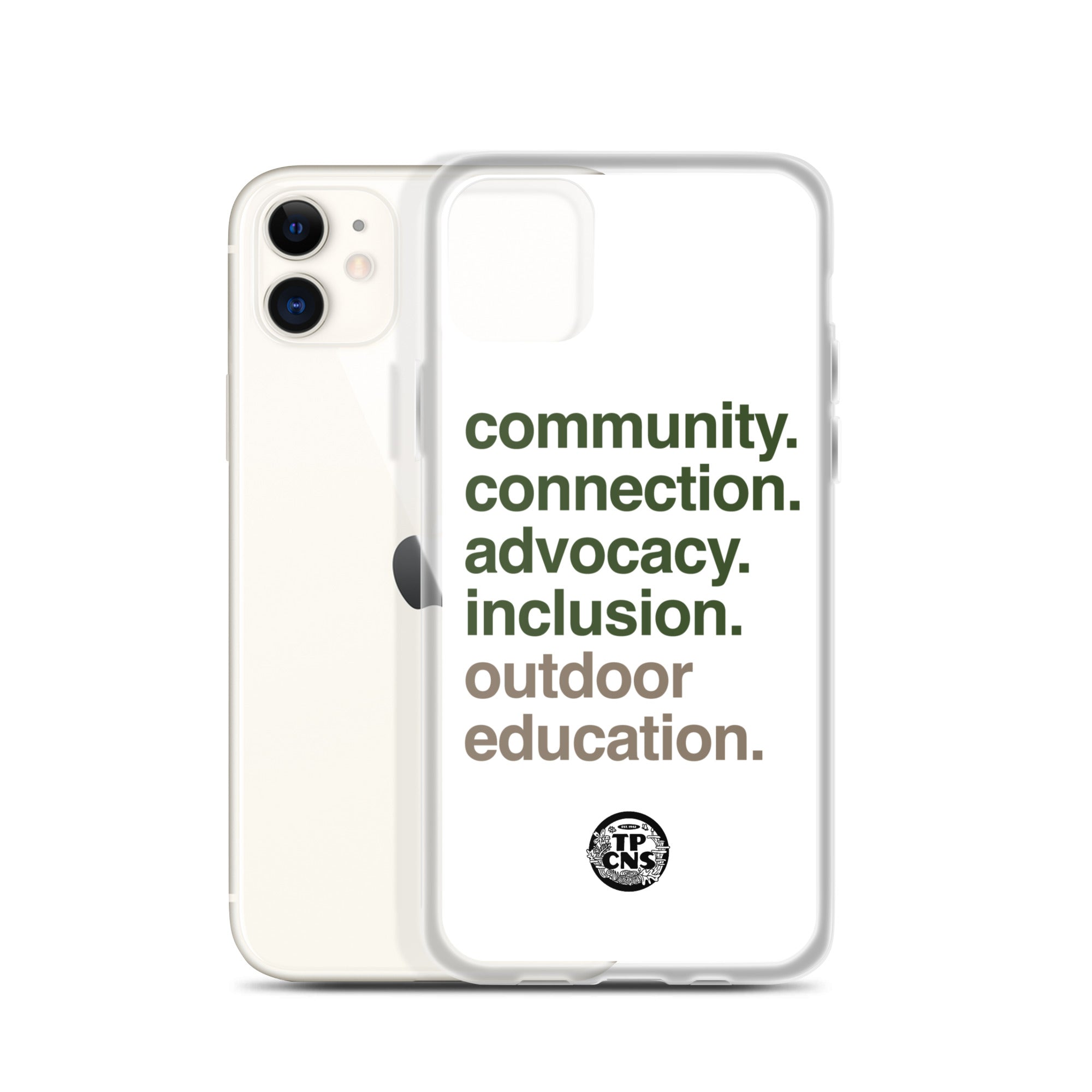 TPCNS Outdoor Education iPhone Case