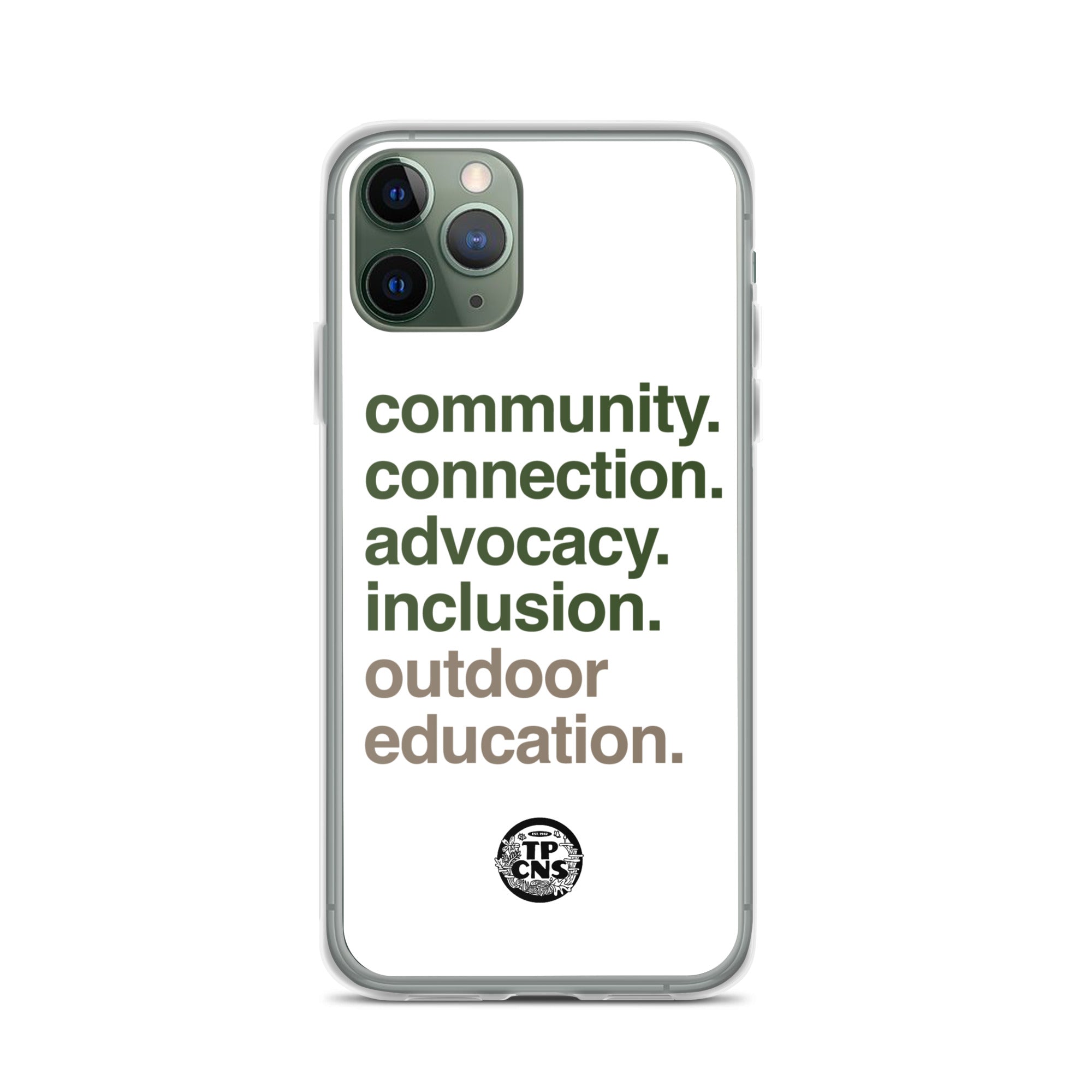 TPCNS Outdoor Education iPhone Case