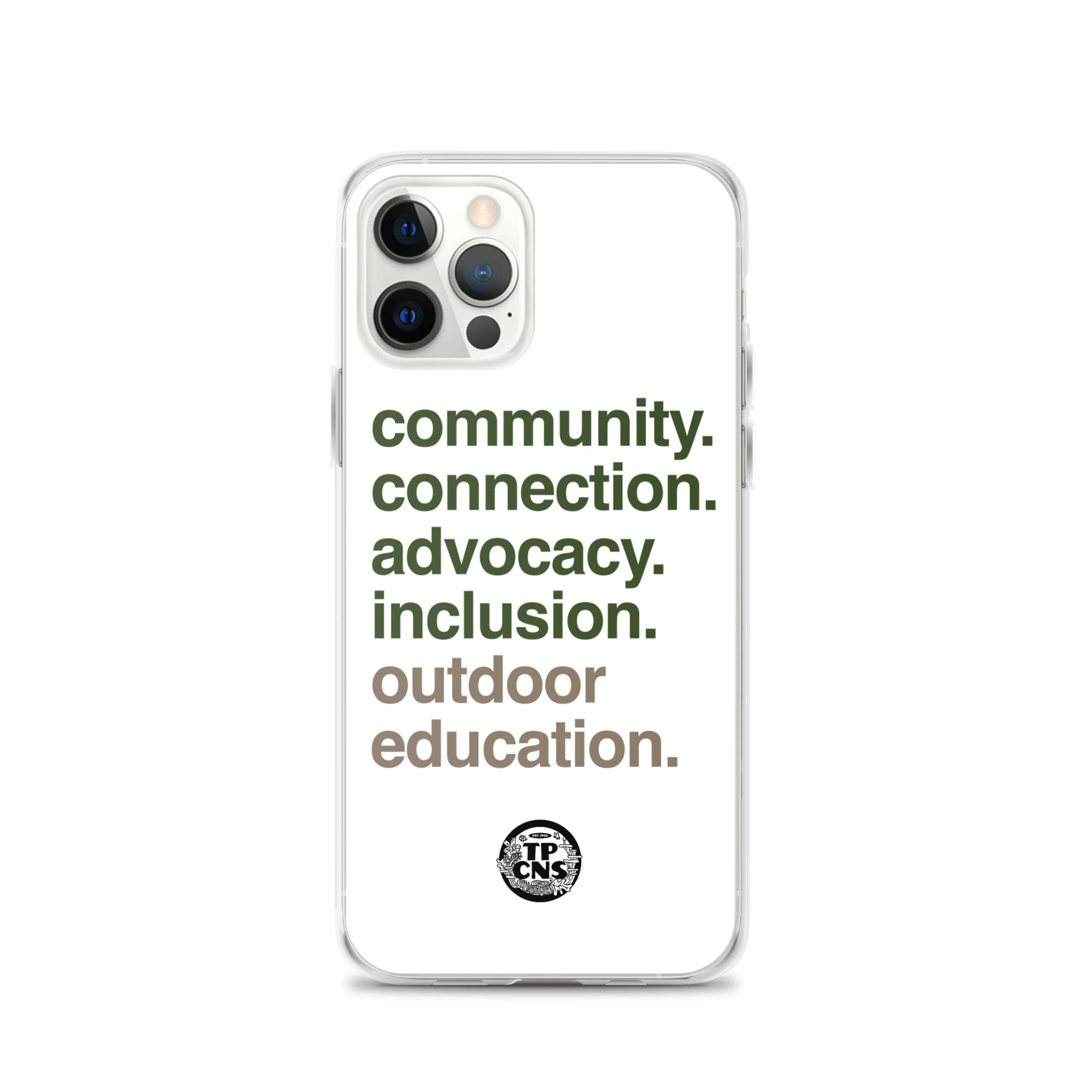 TPCNS Outdoor Education iPhone Case