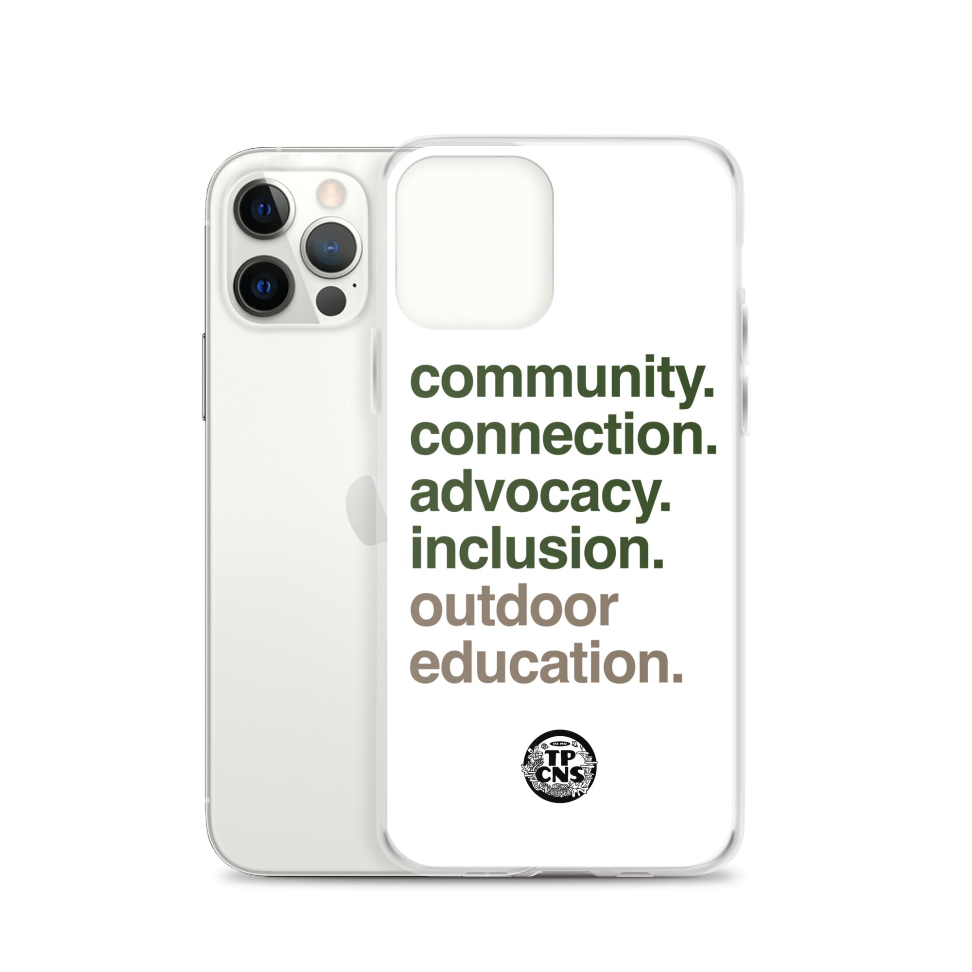 TPCNS Outdoor Education iPhone Case