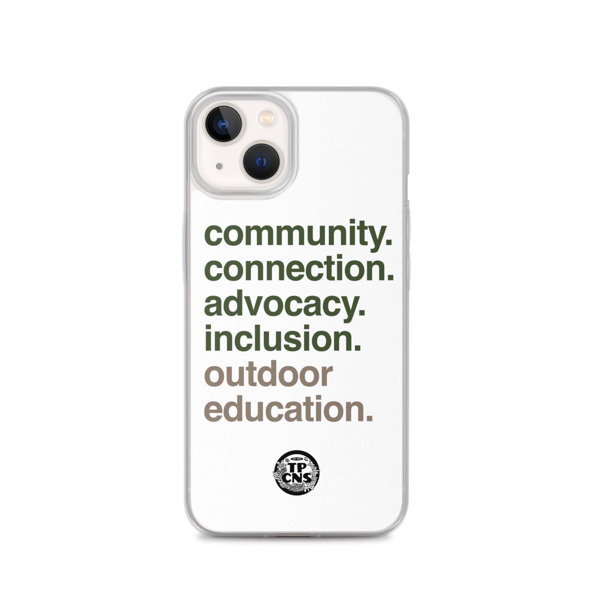 TPCNS Outdoor Education iPhone Case