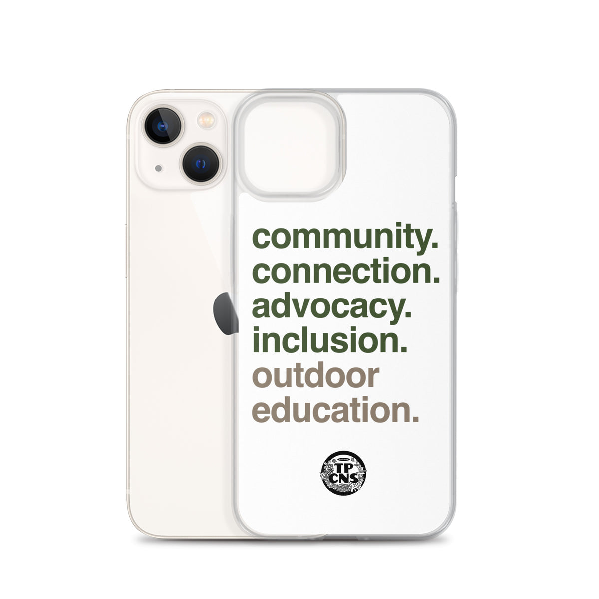 TPCNS Outdoor Education iPhone Case