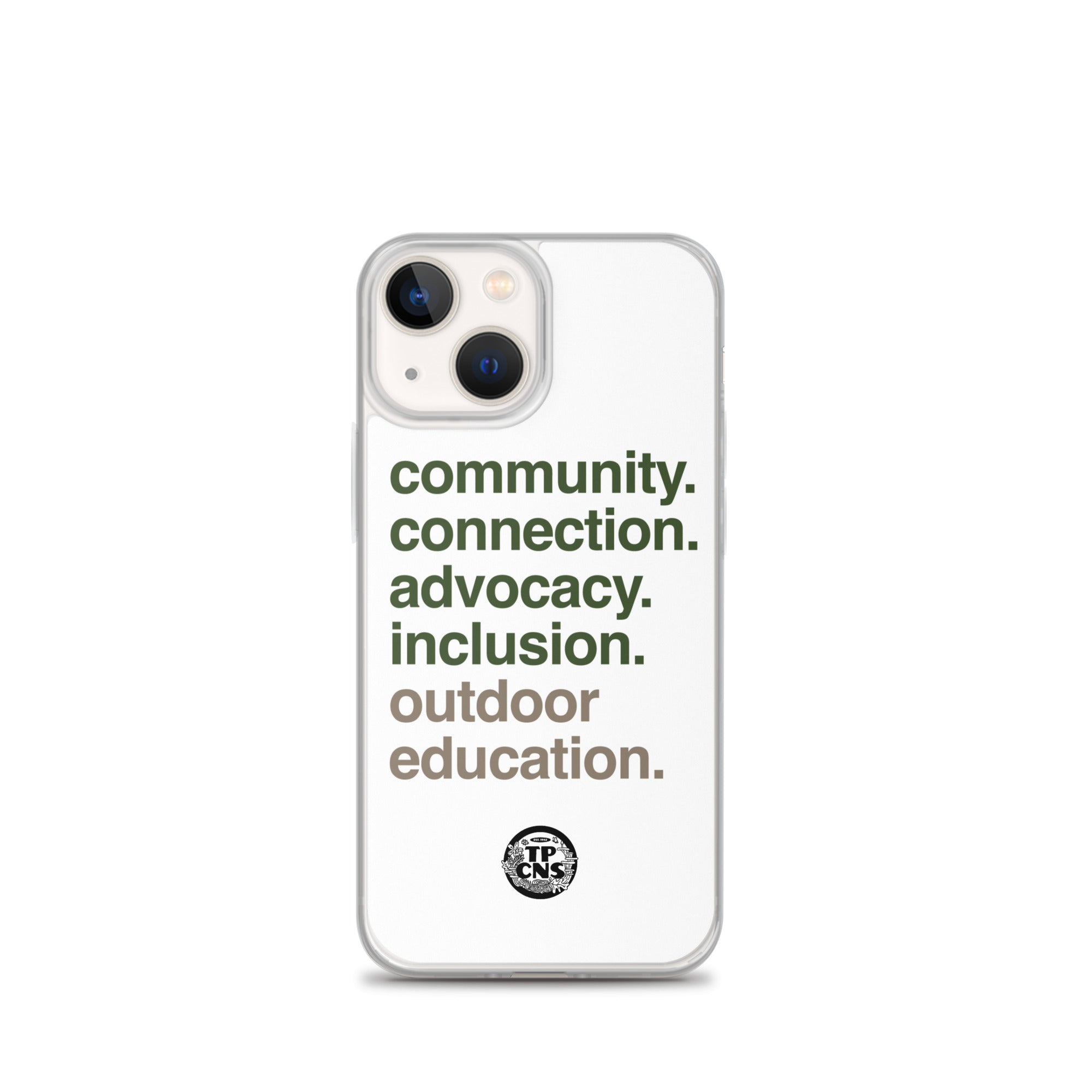 TPCNS Outdoor Education iPhone Case