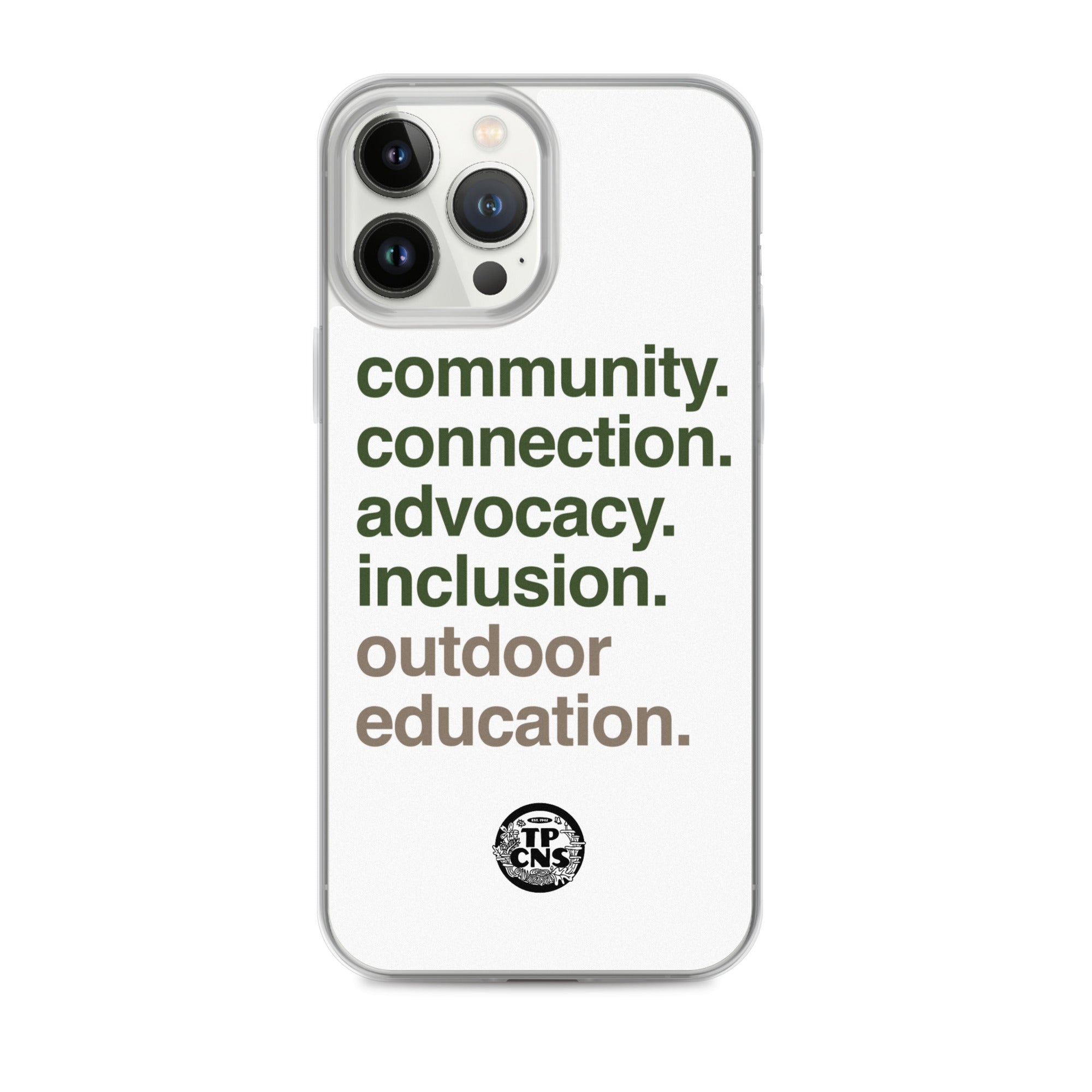 TPCNS Outdoor Education iPhone Case