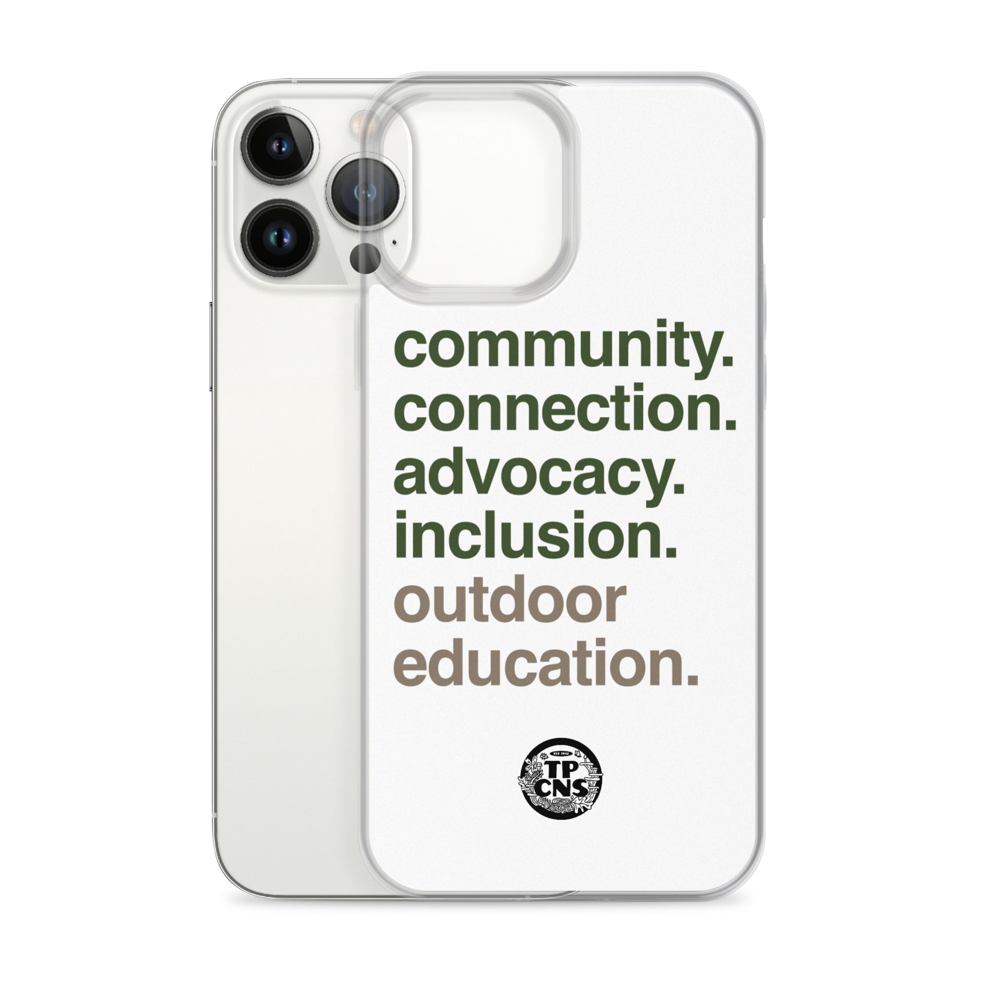 TPCNS Outdoor Education iPhone Case