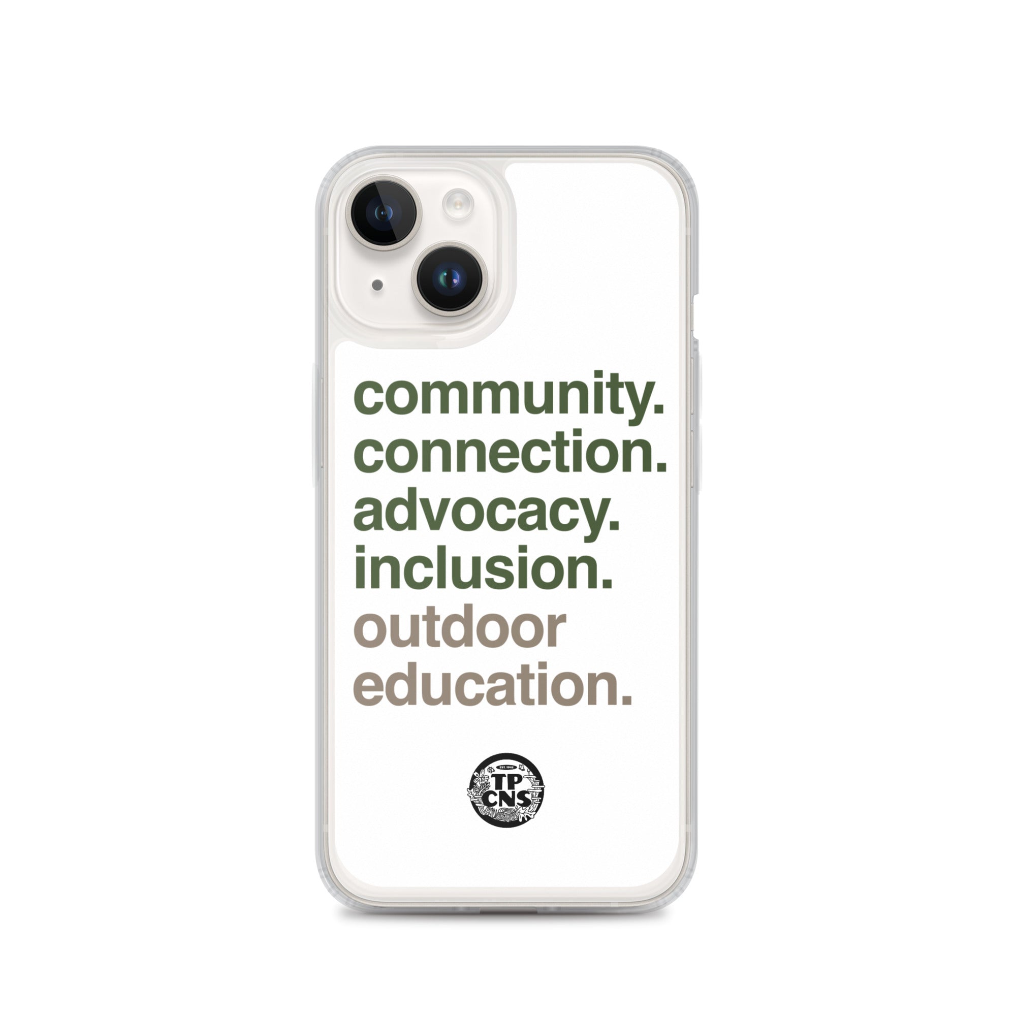 TPCNS Outdoor Education iPhone Case