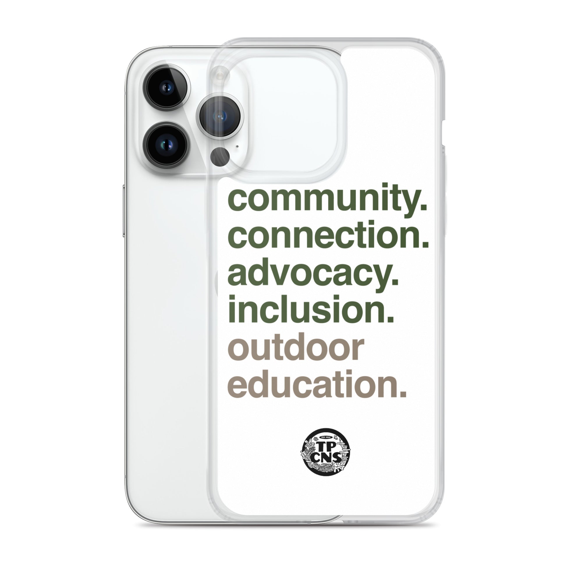 TPCNS Outdoor Education iPhone Case